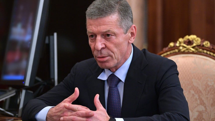 Russia's deputy chief of staff of the presidential administration during a meeting with the Russian President Vladimir Putin in Moscow, Russia on October 22, 2018.