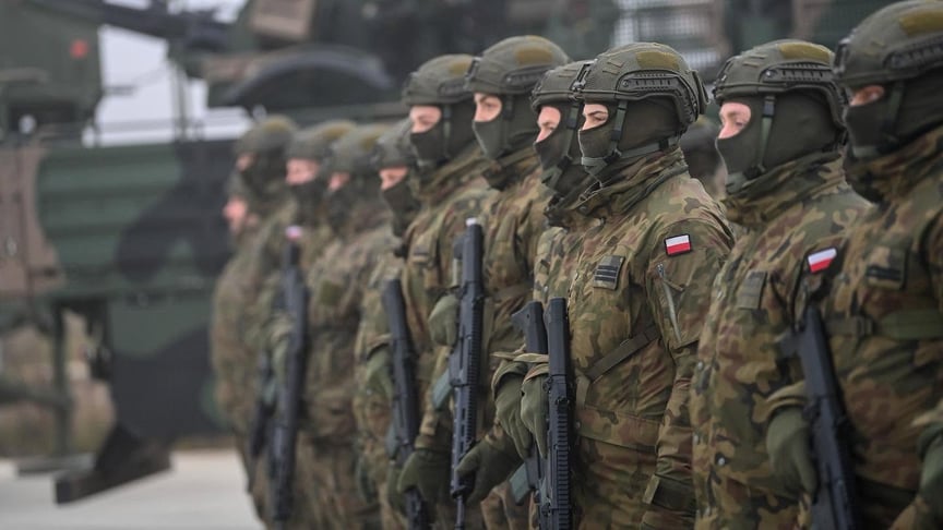 Польські військові Ілюстративне фото. Польські військові