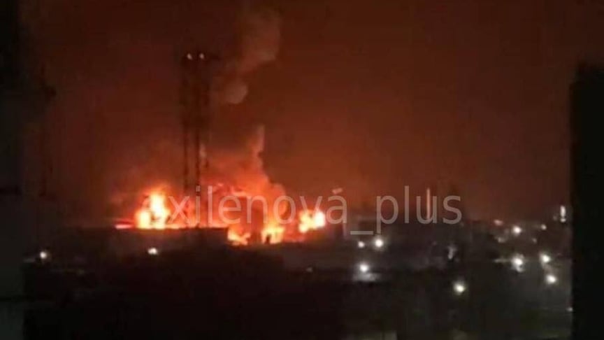 Наслідки удару по авіазаводу в Таганрозі, рф