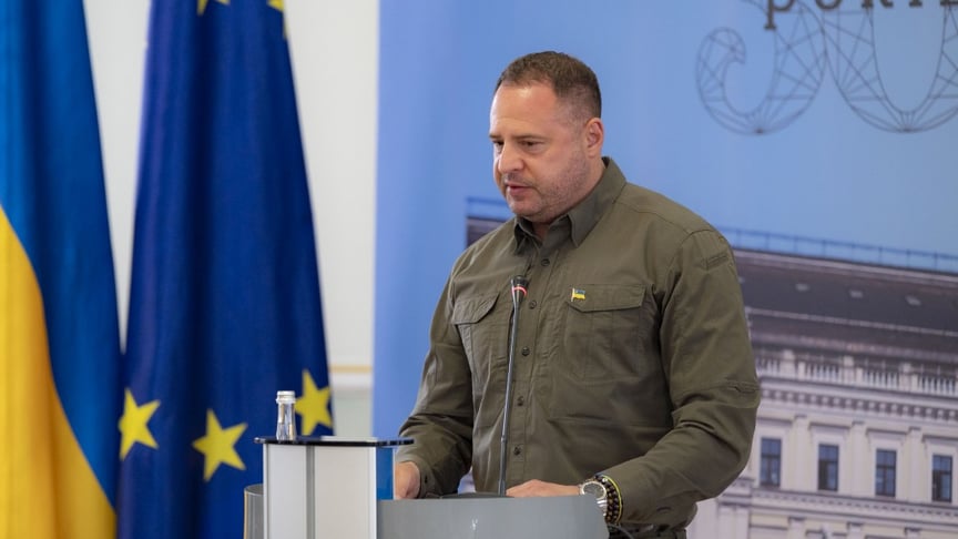 Керівник Офісу президента України Андрій Єрмак Керівник Офісу президента України Андрій Єрмак