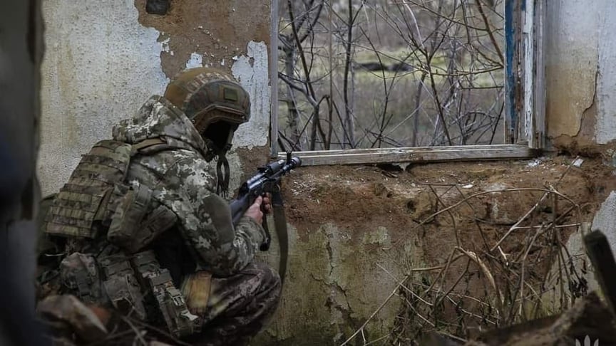 Украинский военный. Иллюстративное фото