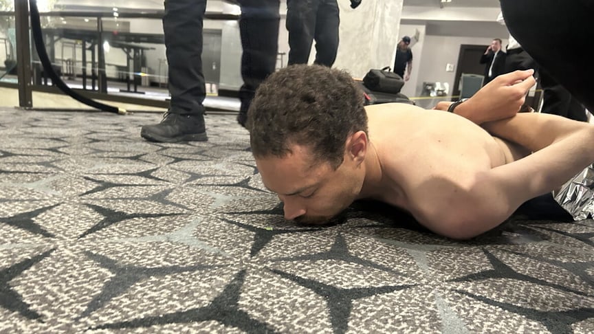 Затримання чоловіка, якого підозрюють у стрілянині в американському готелі Washington Hilton