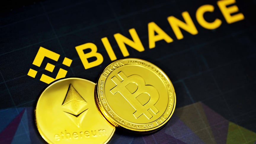 Ілюстративне фото. Логотип криптовалютної біржі Binance