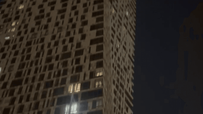 Багатоповерхівка в Москві, у яку нібито влучив безпілотник, 4 травня 2026 року