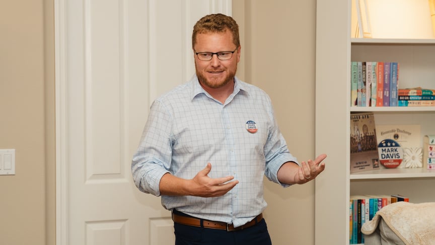 Кандидат у Конгрес США Марк Девіс