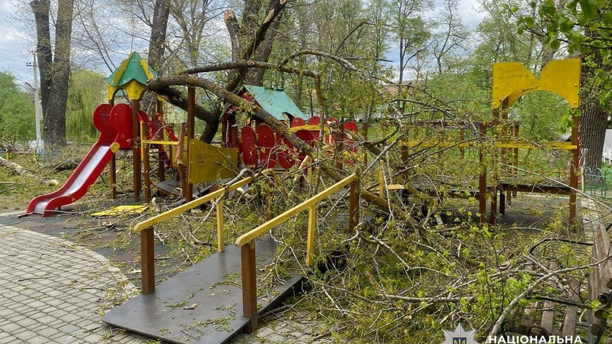 Наслідки негоди на Буковині 24 квітня 2026 року