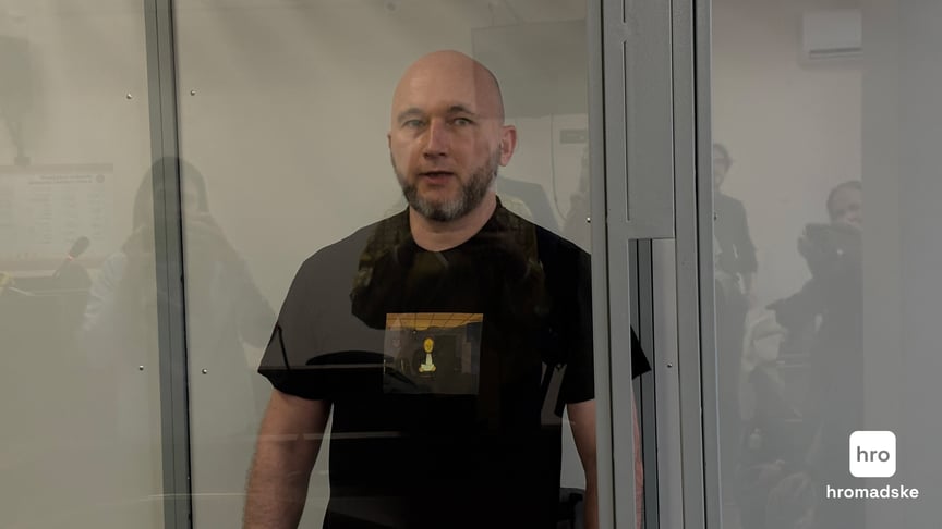 Олексій Тандир у залі суду Олексій Тандир у залі суду