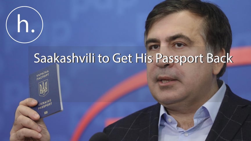 Zelenskyy Readmits Saakashvili to Ukraine Citizenship