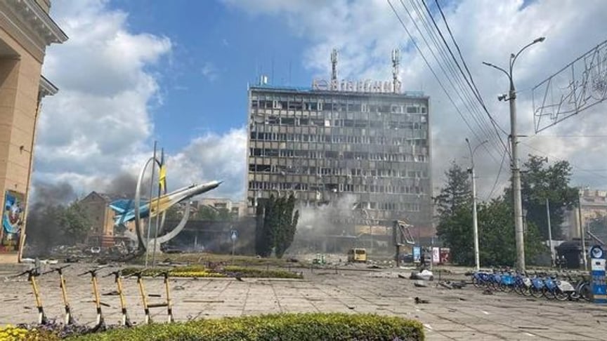 Consequences of the Russian missile attack on Vinnytsia, July 14, 2022
