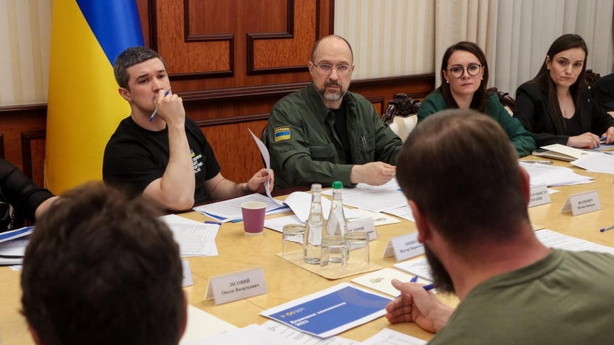 Михайло Федоров та Денис Шмигаль