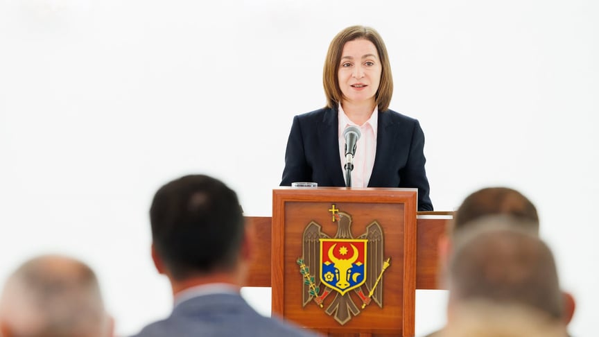 Президентка Молдови Мая Санду