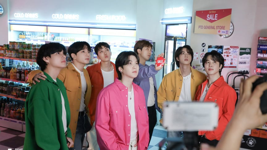 Учасники гурту BTS