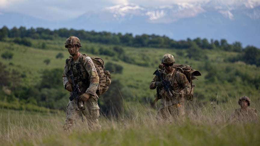 Ілюстративне фото. Солдати армії США під час навчань DEFENDER Europe 24 у Румунії