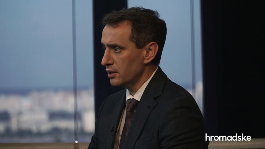 Головний санітарний лікар України Віктор Ляшко в студії програми «Мокрик По Живому», Київ, 1 липня 2020 року