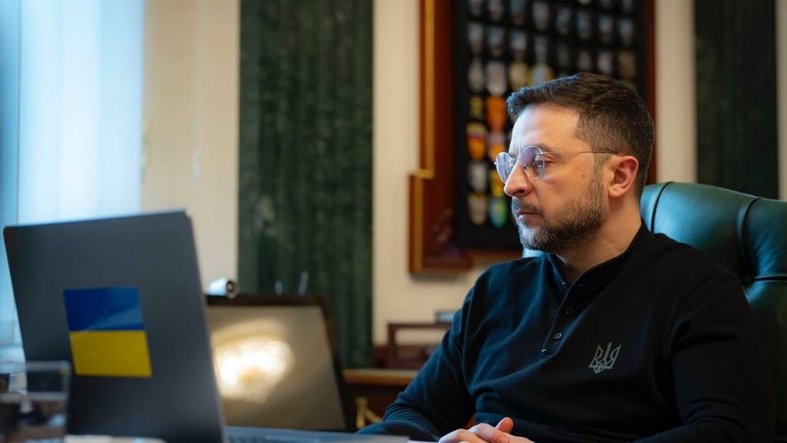 Президент Украины Владимир Зеленский