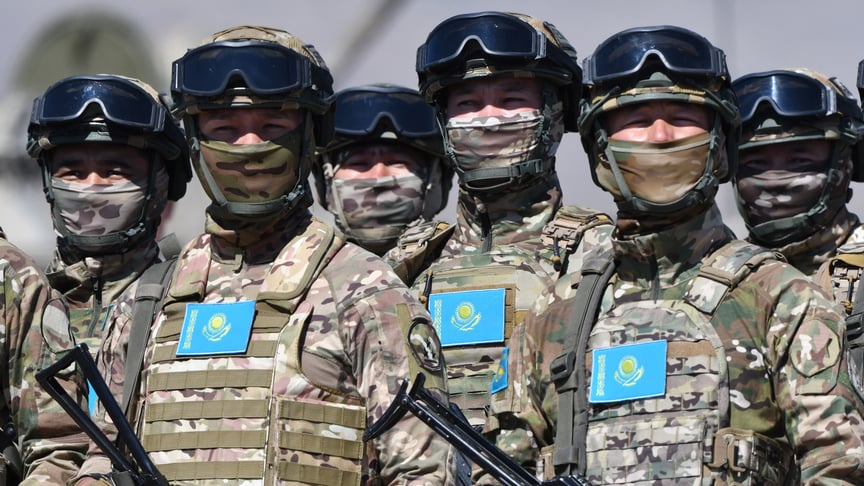 Ілюстративне фото. Казахстанські військові