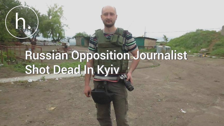 Russian Opposition Journalist Shot Dead In Kyiv