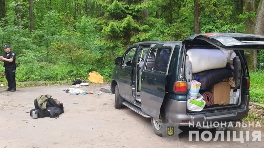 Автомобіль, у якому стався вибух
