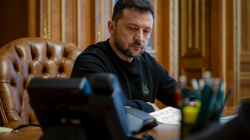 Президент Володимир Зеленський