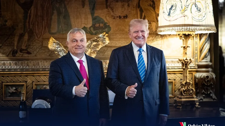 Прем'єр-міністр Угорщини Віктор Орбан та президент США Дональд Трамп