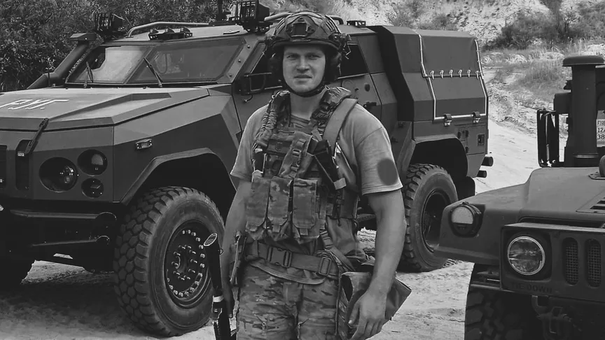 Польський доброволець Кацпер Басс