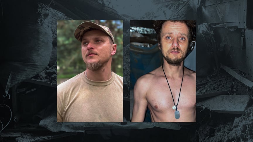 Антон Фомцов до та після перебування на позиціях