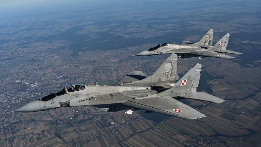 Польські винищувачі МіГ-29