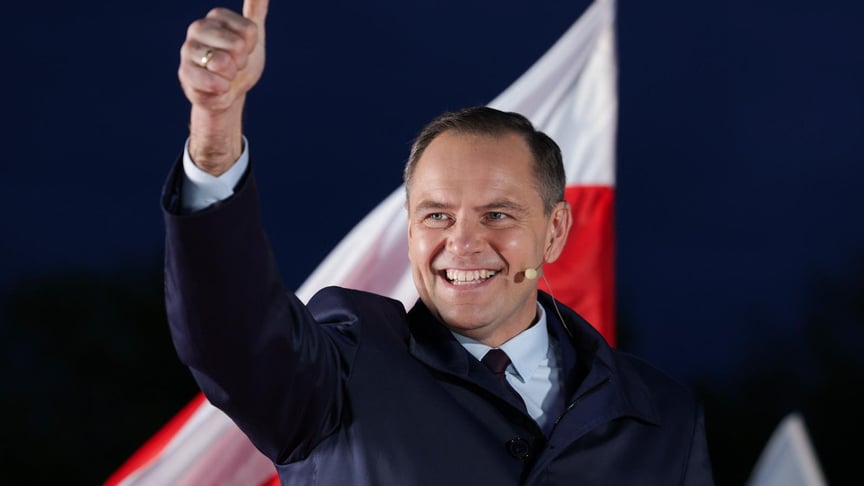 Новообраний президент Польщі Кароль Навроцький