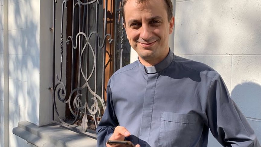 Ukrainian Greek Catholic Church Priest Roman Demush