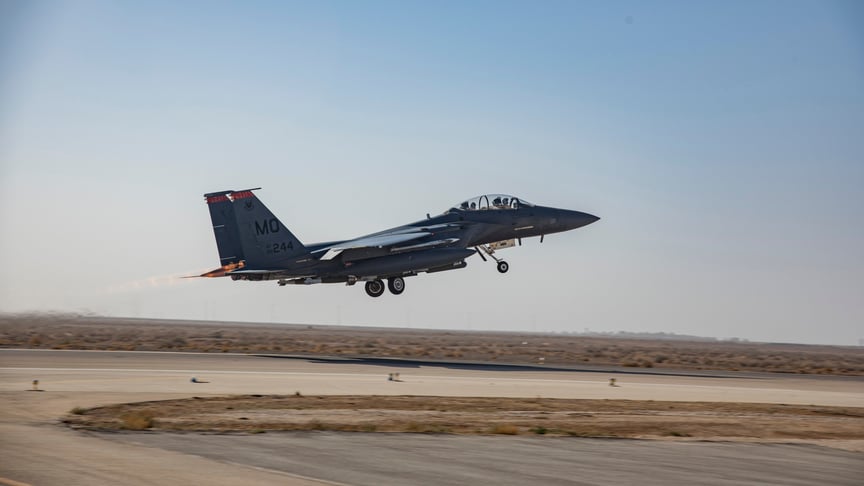 Американський військовий літак F-15