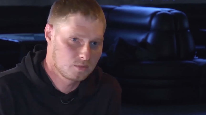 Serhiy Denisov, the husband of slated Ukrainian activist Kateryna Handziuk, during the interview with the National Public Broadcasting Company of Ukraine (UA:PBC).