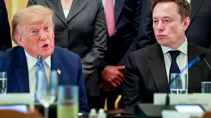 Дональд Трамп та Ілона Маска Дональд Трамп та Ілона Маска