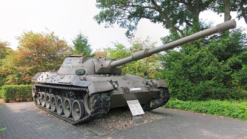 Ілюстративне фото. Танк Leopard 1, який, зокоема, розробляла компанія Porsche