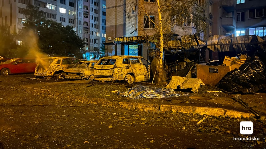 Наслідки російського удару по Києву Наслідки російського удару по Києву, 1 серпня 2026 року