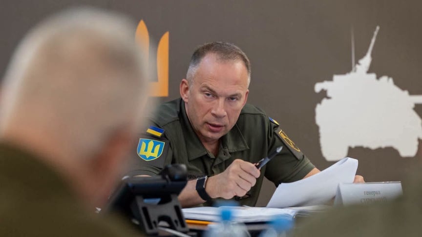 Головнокомандувач ЗСУ Олександр Сирський Головнокомандувач ЗСУ Олександр Сирський