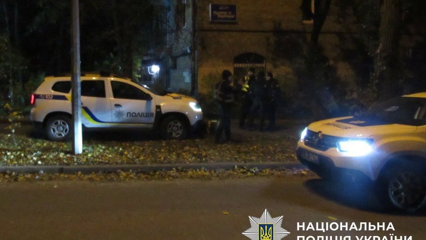 Правоохоронці на місці нападу