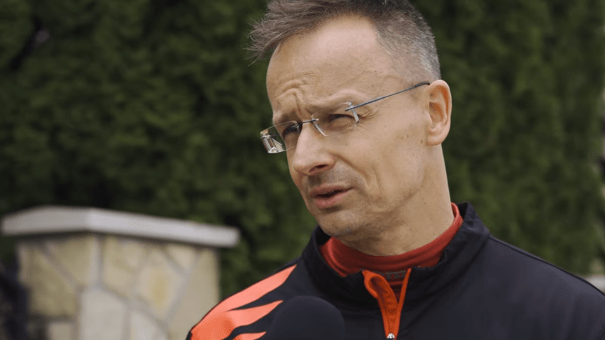 Міністр закордонних справ Угорщини Петер Сіярто в інтерв'ю Telex