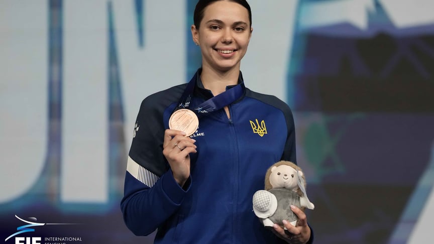 Рапіристка Аліна Полозюк