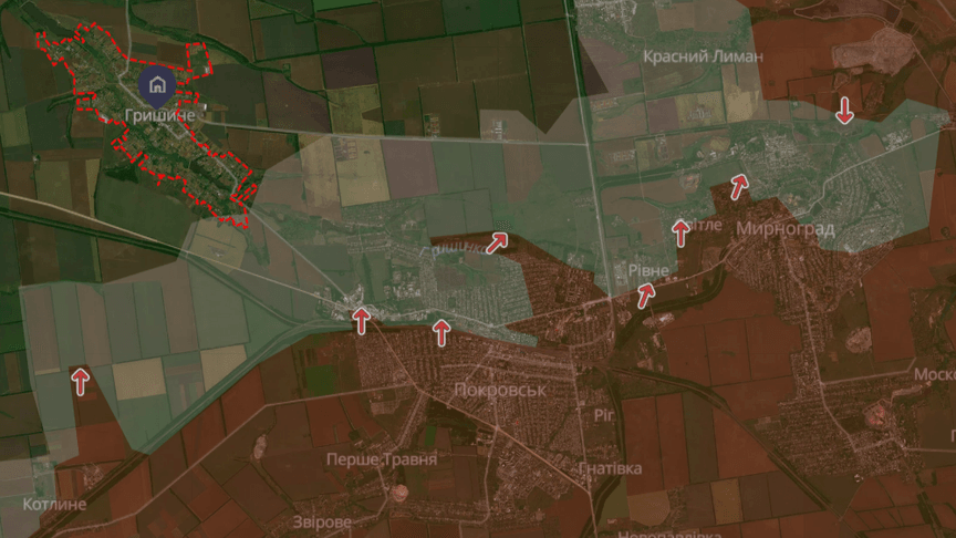 Ситуация вокруг Покровска по состоянию на 4 января 2026 года