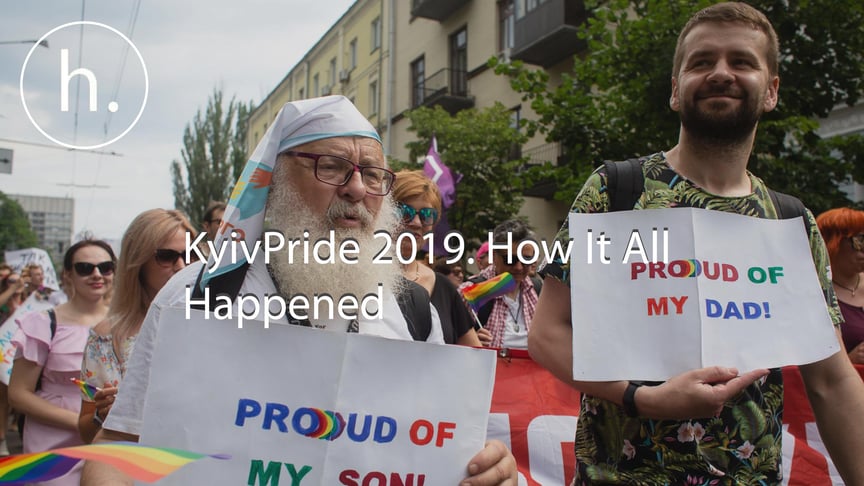 Participants of the March for Equality KyivPride in Kyiv, June 23, 2019