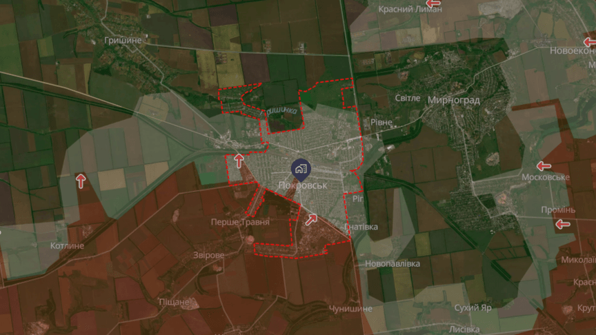 Ситуація у Покровську станом на 13 листопада 2025 року