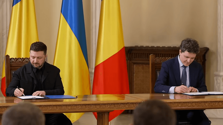 Підписання двосторонніх документів між Україною та Румунією