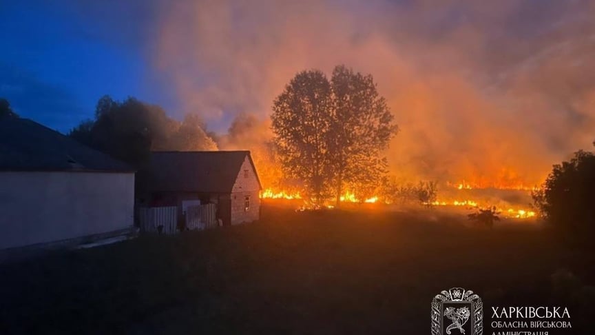 Наслідки російського обстрілу Балаклії на Харківщині, 24 червня 2026 року
