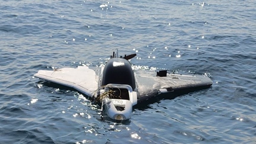 Безпілотник, який виявили в Чорному морі Безпілотник, який виявили в Чорному морі