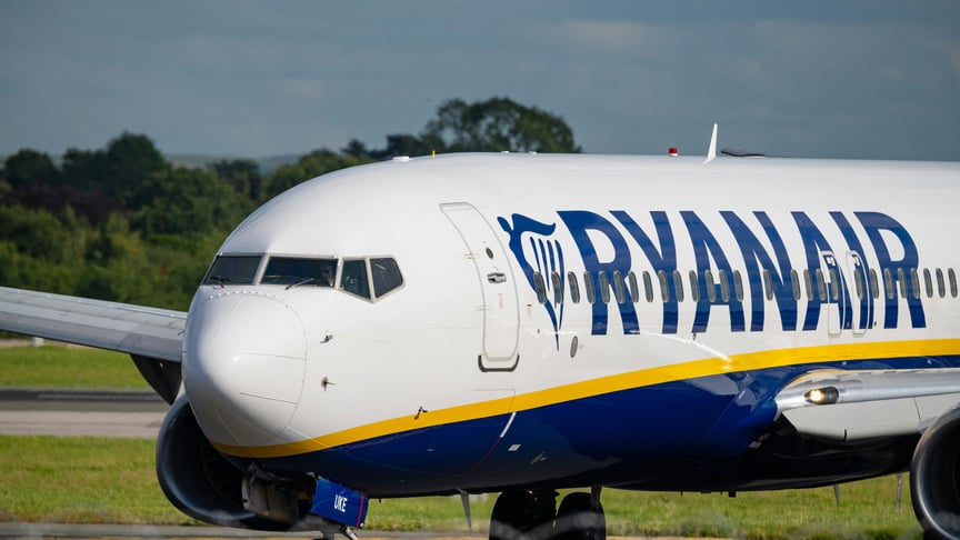 Ілюстративне фото. Літак Ryanair Ілюстративне фото. Літак Ryanair