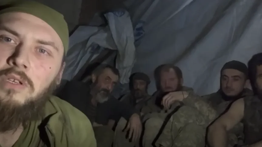 Військові 121 бригади, які поскаржилися на брак постачання на позиції Військові 121 бригади, які поскаржилися на брак постачання на позиції