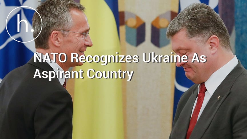 NATO Recognizes Ukraine As Aspirant Country