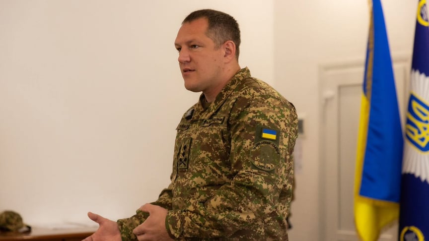 Командувач Національної гвардії України генерал-майор Олександр Півненко Командувач Національної гвардії України генерал-майор Олександр Півненко