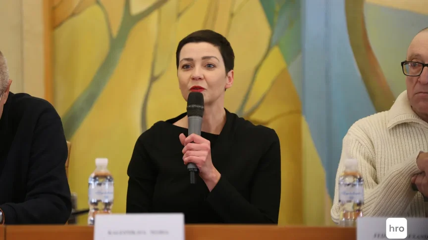 Звільнена опозиціонерка Марія Колесникова