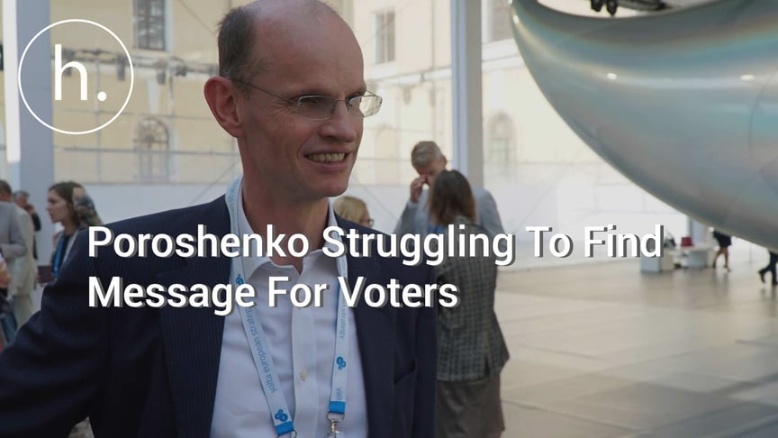 Poroshenko Struggling to Find Message for Voters – Chatham House Expert